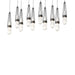 Hubbardton Forge - 131200-SKT-LONG-10-YJ0434 - LED Pendant - Link - Black