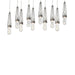 Hubbardton Forge - 131200-SKT-LONG-20-YG0434 - LED Pendant - Link - Natural Iron