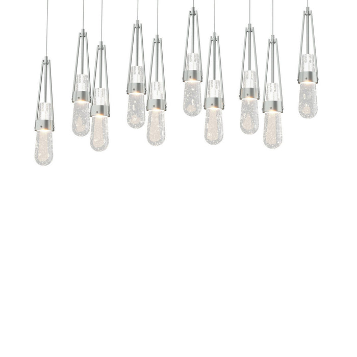 Hubbardton Forge - 131200-SKT-LONG-82-YG0434 - LED Pendant - Link - Vintage Platinum