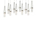 Hubbardton Forge - 131200-SKT-LONG-85-YG0434 - LED Pendant - Link - Sterling