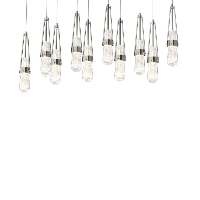 Hubbardton Forge - 131200-SKT-LONG-85-YJ0434 - LED Pendant - Link - Sterling