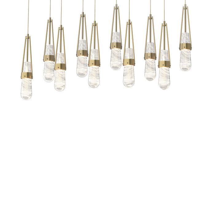 Hubbardton Forge - 131200-SKT-LONG-86-YJ0434 - LED Pendant - Link - Modern Brass