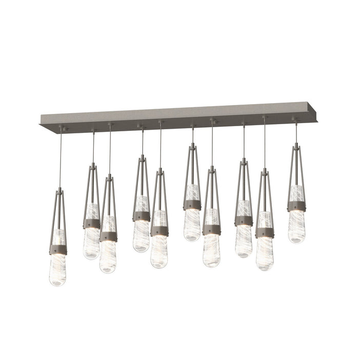 Hubbardton Forge - 131200-SKT-STND-07-YJ0434 - LED Pendant - Link - Dark Smoke