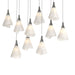 Hubbardton Forge - 131202-SKT-LONG-20-SH1987 - LED Pendant - Mobius - Natural Iron