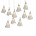 Hubbardton Forge - 131202-SKT-LONG-82-SH1987 - LED Pendant - Mobius - Vintage Platinum