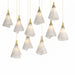 Hubbardton Forge - 131202-SKT-LONG-86-SH1987 - LED Pendant - Mobius - Modern Brass