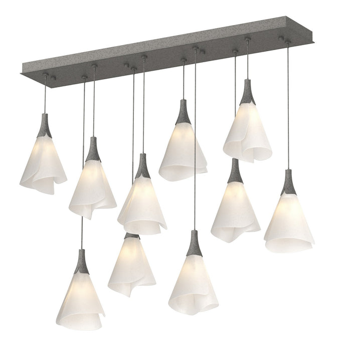 Hubbardton Forge - 131202-SKT-STND-20-SH1987 - LED Pendant - Mobius - Natural Iron