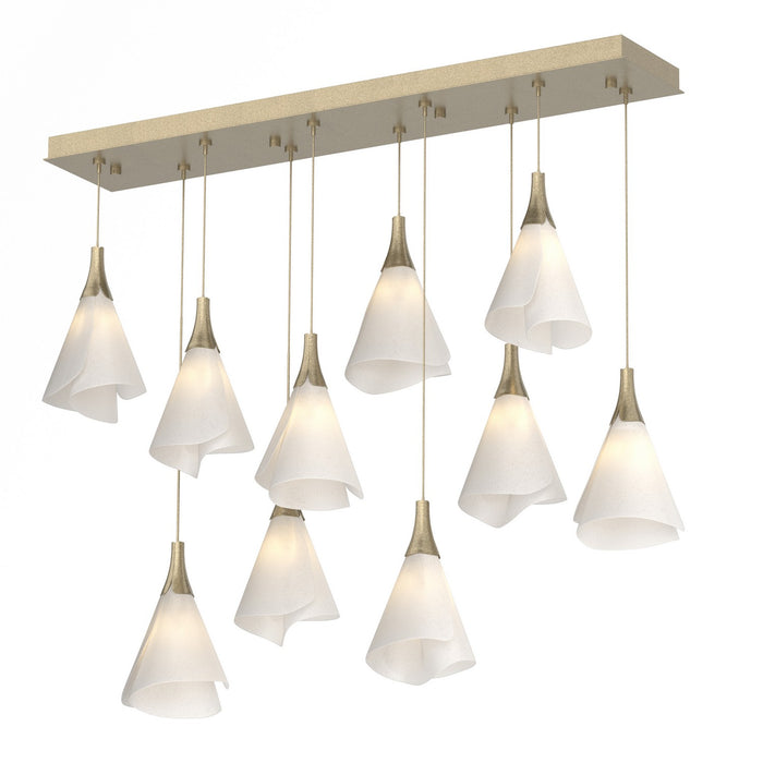 Hubbardton Forge - 131202-SKT-STND-84-SH1987 - LED Pendant - Mobius - Soft Gold