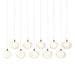 Hubbardton Forge - 131203-SKT-LONG-05-FD0710 - LED Pendant - Ume - Bronze