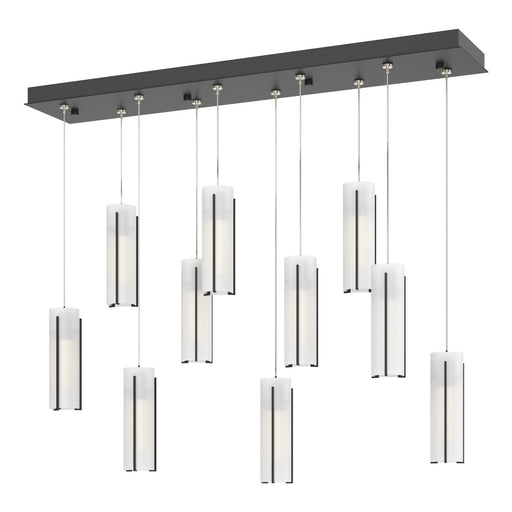 Exos Glass LED Pendant Black