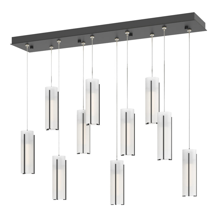 Hubbardton Forge - 131204-SKT-STND-10-GG0065 - LED Pendant - Exos Glass - Black