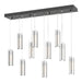 Hubbardton Forge - 131204-SKT-STND-10-GG0065 - LED Pendant - Exos Glass - Black
