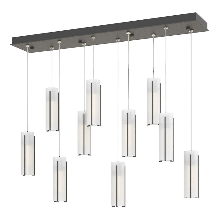 Hubbardton Forge - 131204-SKT-STND-20-GG0065 - LED Pendant - Exos Glass - Natural Iron