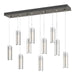 Hubbardton Forge - 131204-SKT-STND-20-GG0065 - LED Pendant - Exos Glass - Natural Iron