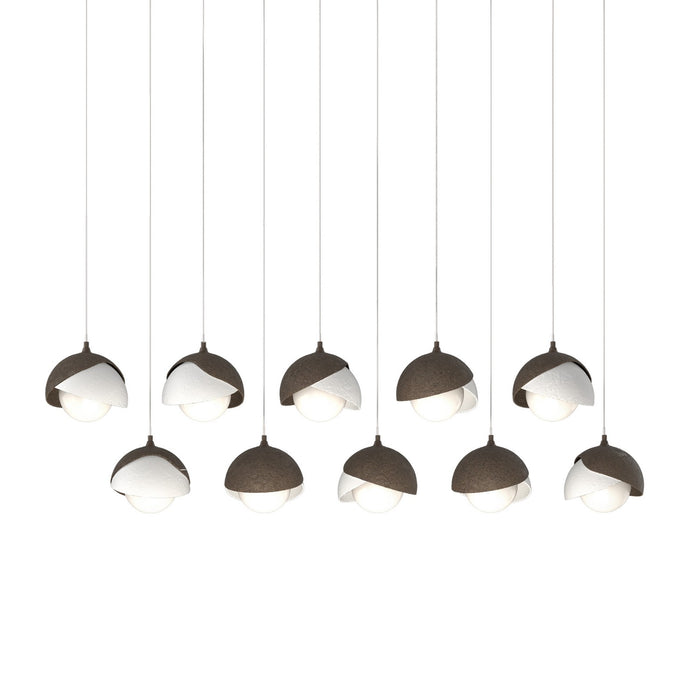 Hubbardton Forge - 131205-SKT-LONG-05-02-GG0711 - LED Pendant - Brooklyn - Bronze
