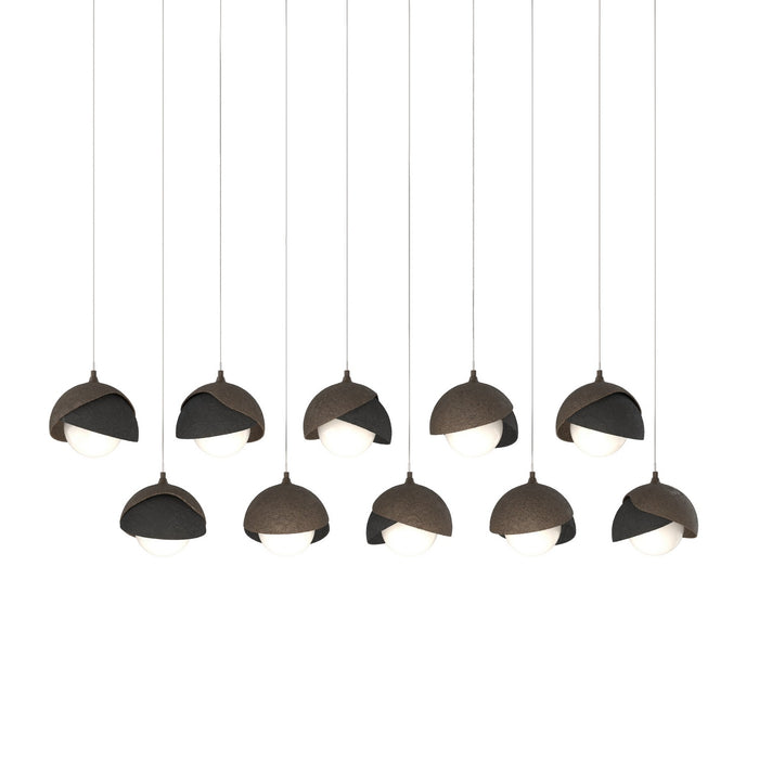 Hubbardton Forge - 131205-SKT-LONG-05-10-GG0711 - LED Pendant - Brooklyn - Bronze
