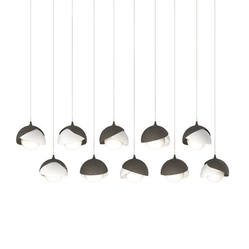 Brooklyn LED Pendant Dark Smoke