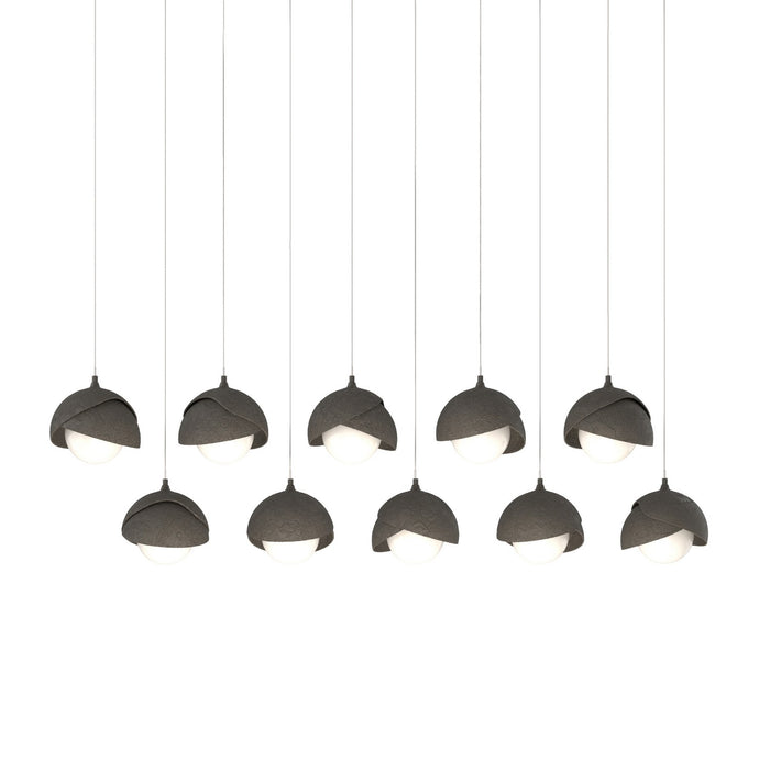 Hubbardton Forge - 131205-SKT-LONG-07-07-GG0711 - LED Pendant - Brooklyn - Dark Smoke