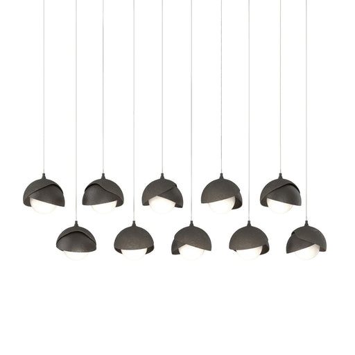 Brooklyn LED Pendant Dark Smoke