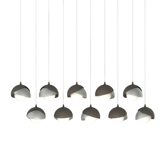 Hubbardton Forge - 131205-SKT-LONG-07-82-GG0711 - LED Pendant - Brooklyn - Dark Smoke