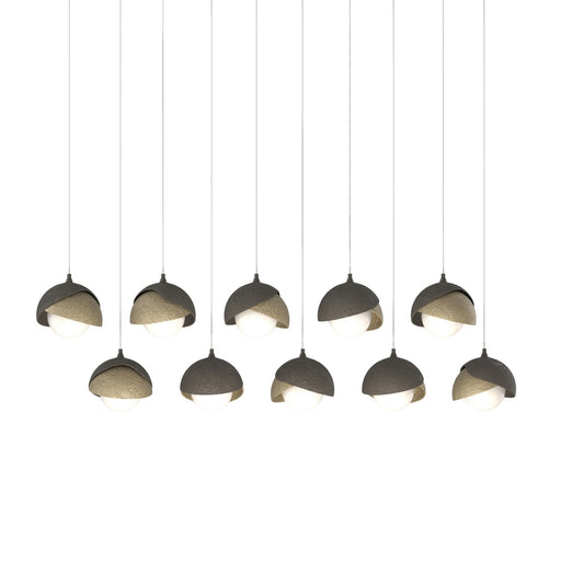 Brooklyn LED Pendant Dark Smoke