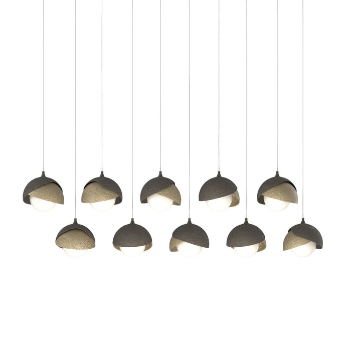 Hubbardton Forge - 131205-SKT-LONG-07-84-GG0711 - LED Pendant - Brooklyn - Dark Smoke