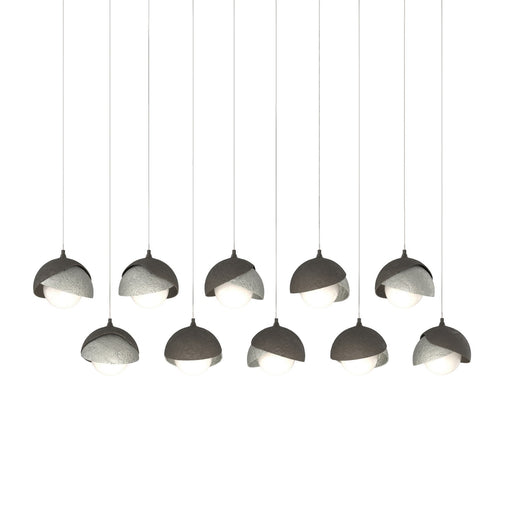 Brooklyn LED Pendant Dark Smoke