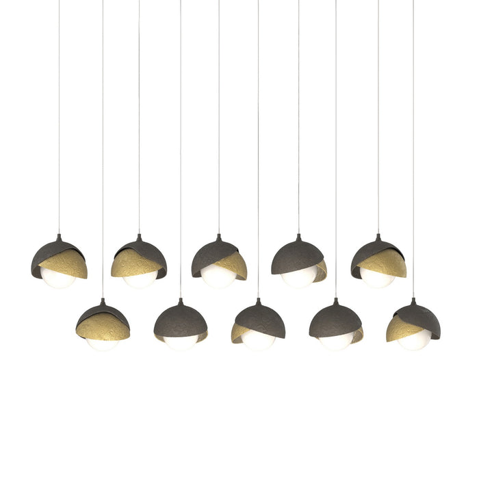 Hubbardton Forge - 131205-SKT-LONG-07-86-GG0711 - LED Pendant - Brooklyn - Dark Smoke
