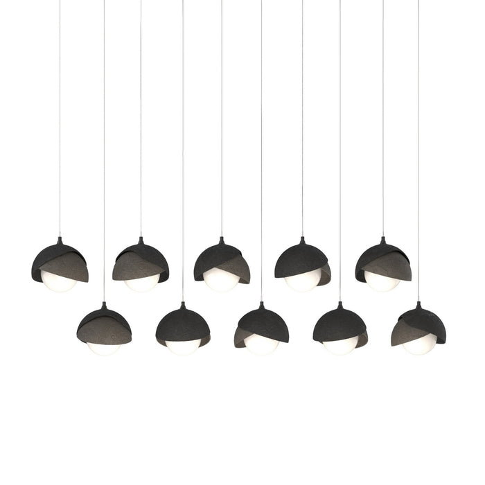 Hubbardton Forge - 131205-SKT-LONG-10-07-GG0711 - LED Pendant - Brooklyn - Black