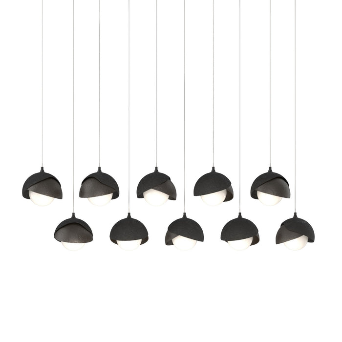 Hubbardton Forge - 131205-SKT-LONG-10-14-GG0711 - LED Pendant - Brooklyn - Black