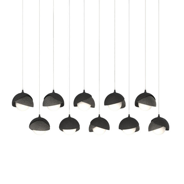 Hubbardton Forge - 131205-SKT-LONG-10-20-GG0711 - LED Pendant - Brooklyn - Black