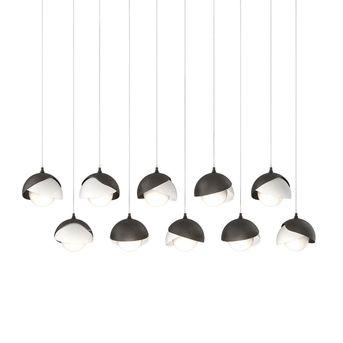 Hubbardton Forge - 131205-SKT-LONG-14-02-GG0711 - LED Pendant - Brooklyn - Oil Rubbed Bronze