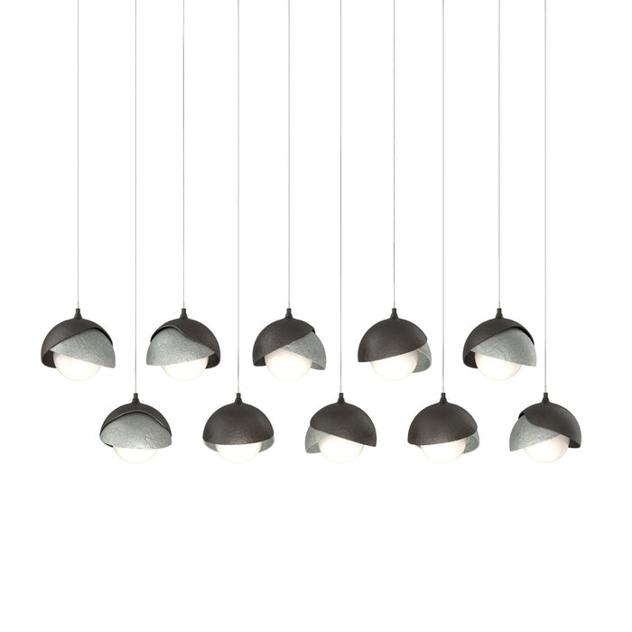 Hubbardton Forge - 131205-SKT-LONG-14-82-GG0711 - LED Pendant - Brooklyn - Oil Rubbed Bronze