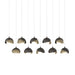 Hubbardton Forge - 131205-SKT-LONG-14-84-GG0711 - LED Pendant - Brooklyn - Oil Rubbed Bronze