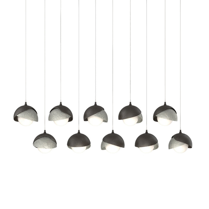 Hubbardton Forge - 131205-SKT-LONG-14-85-GG0711 - LED Pendant - Brooklyn - Oil Rubbed Bronze