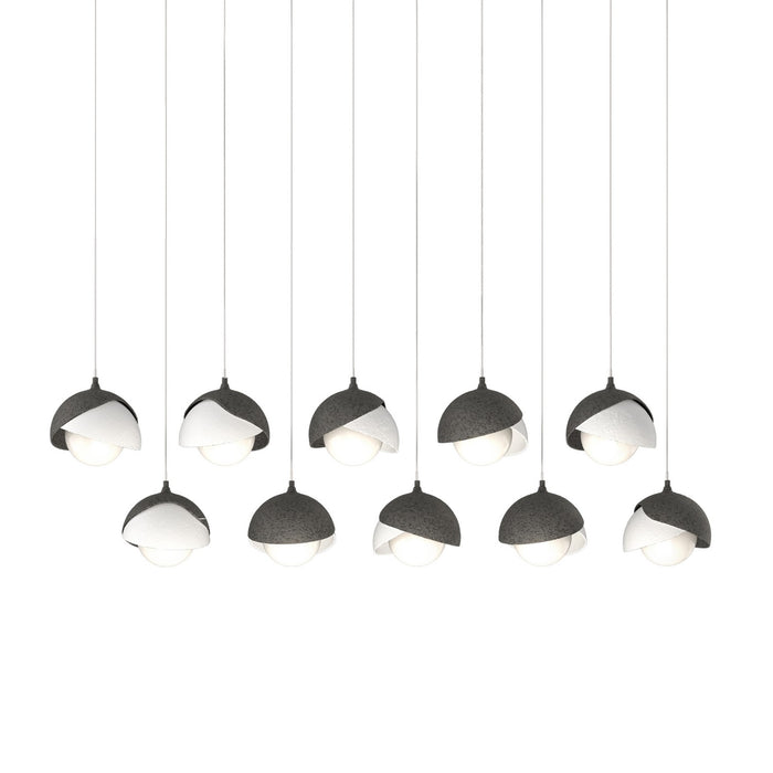 Hubbardton Forge - 131205-SKT-LONG-20-02-GG0711 - LED Pendant - Brooklyn - Natural Iron