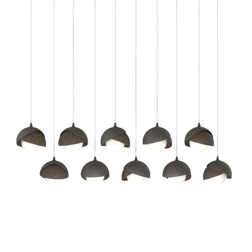Brooklyn LED Pendant Natural Iron
