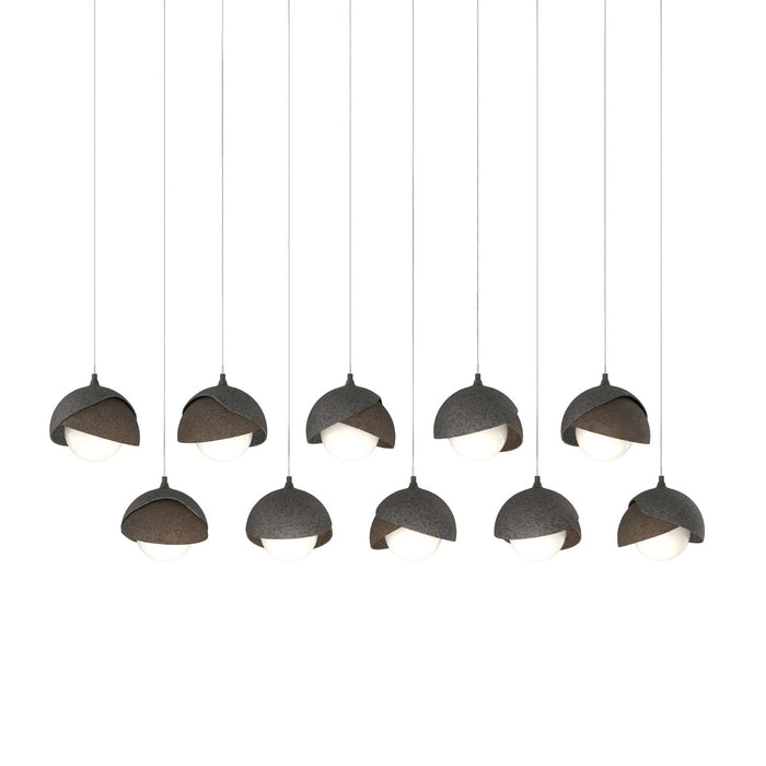 Hubbardton Forge - 131205-SKT-LONG-20-05-GG0711 - LED Pendant - Brooklyn - Natural Iron