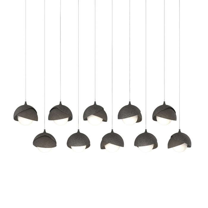 Hubbardton Forge - 131205-SKT-LONG-20-07-GG0711 - LED Pendant - Brooklyn - Natural Iron