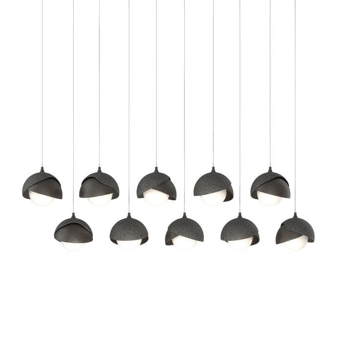 Hubbardton Forge - 131205-SKT-LONG-20-14-GG0711 - LED Pendant - Brooklyn - Natural Iron
