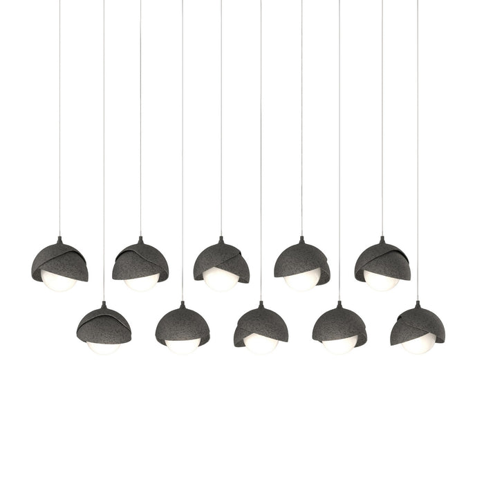 Hubbardton Forge - 131205-SKT-LONG-20-20-GG0711 - LED Pendant - Brooklyn - Natural Iron