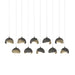 Hubbardton Forge - 131205-SKT-LONG-20-84-GG0711 - LED Pendant - Brooklyn - Natural Iron