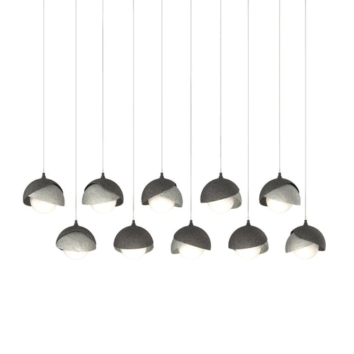Brooklyn LED Pendant Natural Iron