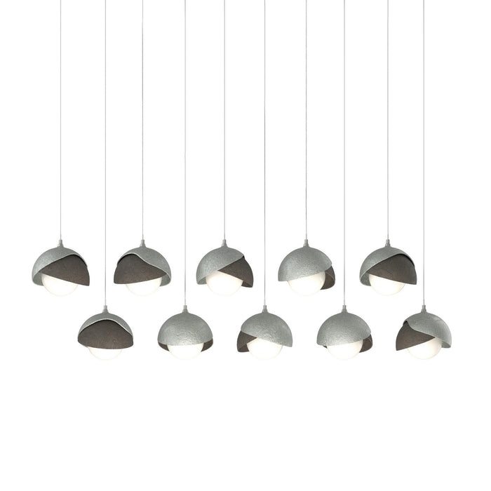 Hubbardton Forge - 131205-SKT-LONG-82-07-GG0711 - LED Pendant - Brooklyn - Vintage Platinum