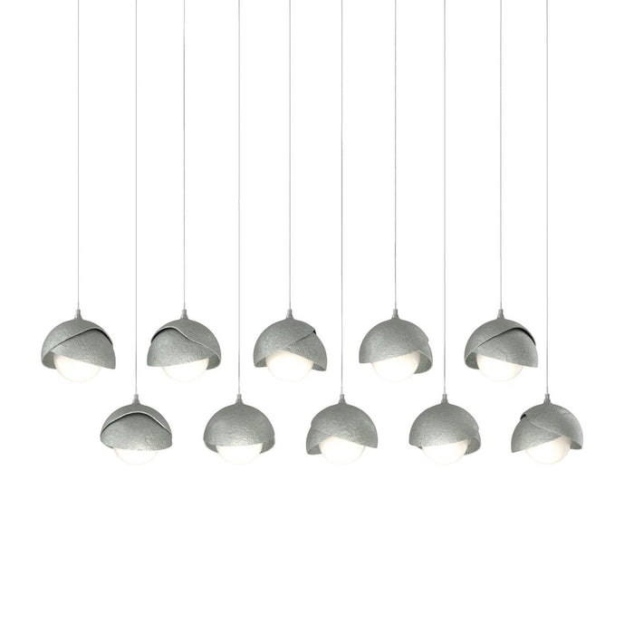 Hubbardton Forge - 131205-SKT-LONG-82-82-GG0711 - LED Pendant - Brooklyn - Vintage Platinum