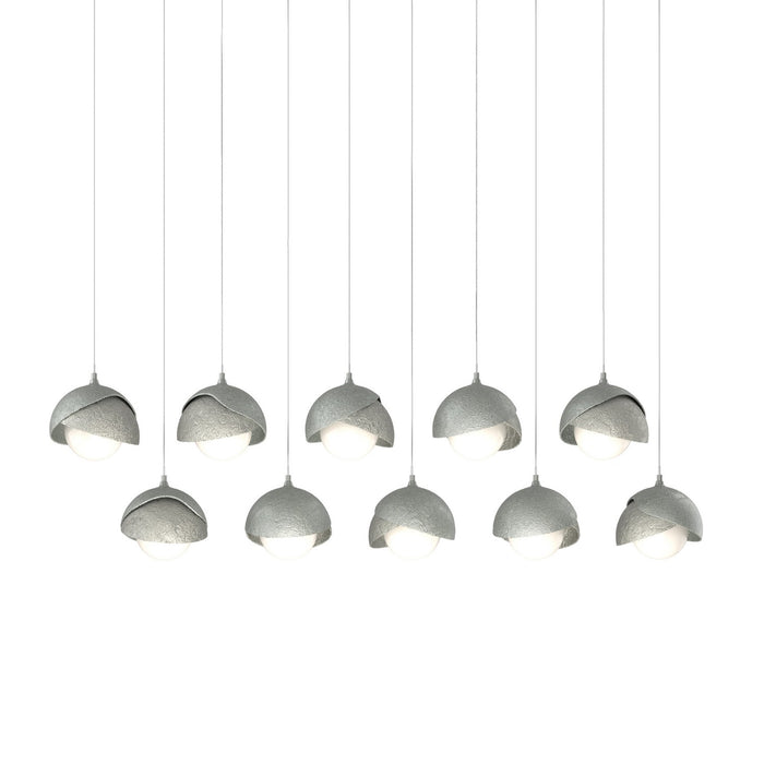 Hubbardton Forge - 131205-SKT-LONG-82-85-GG0711 - LED Pendant - Brooklyn - Vintage Platinum