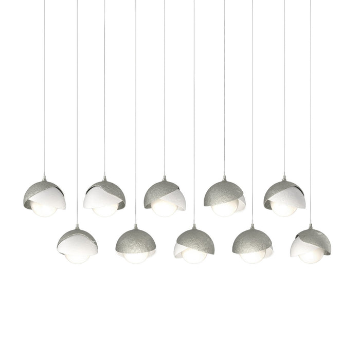 Hubbardton Forge - 131205-SKT-LONG-85-02-GG0711 - LED Pendant - Brooklyn - Sterling