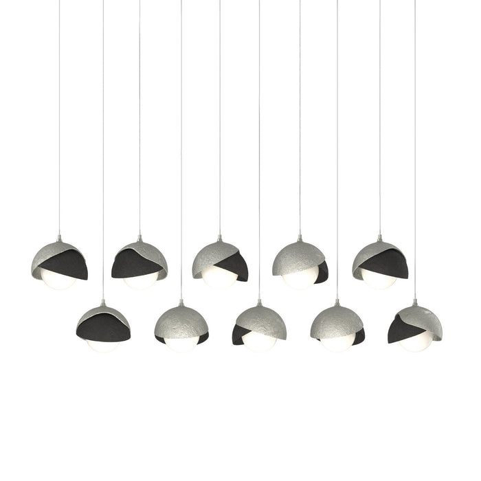 Hubbardton Forge - 131205-SKT-LONG-85-10-GG0711 - LED Pendant - Brooklyn - Sterling