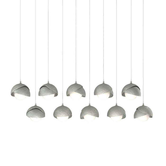 Hubbardton Forge - 131205-SKT-LONG-85-82-GG0711 - LED Pendant - Brooklyn - Sterling