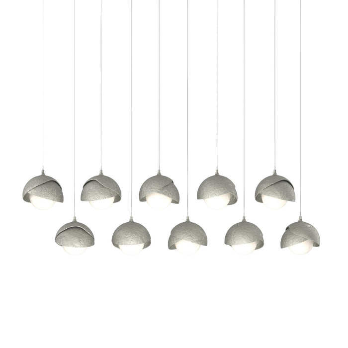 Hubbardton Forge - 131205-SKT-LONG-85-85-GG0711 - LED Pendant - Brooklyn - Sterling